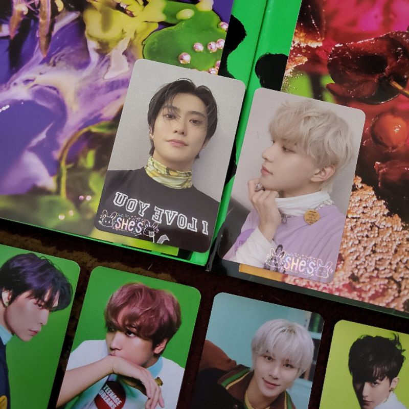 NCT 127 - STICKER ( STICKY VERSION ) FULLSET , PC JUNGWOO/ JAEHYUN