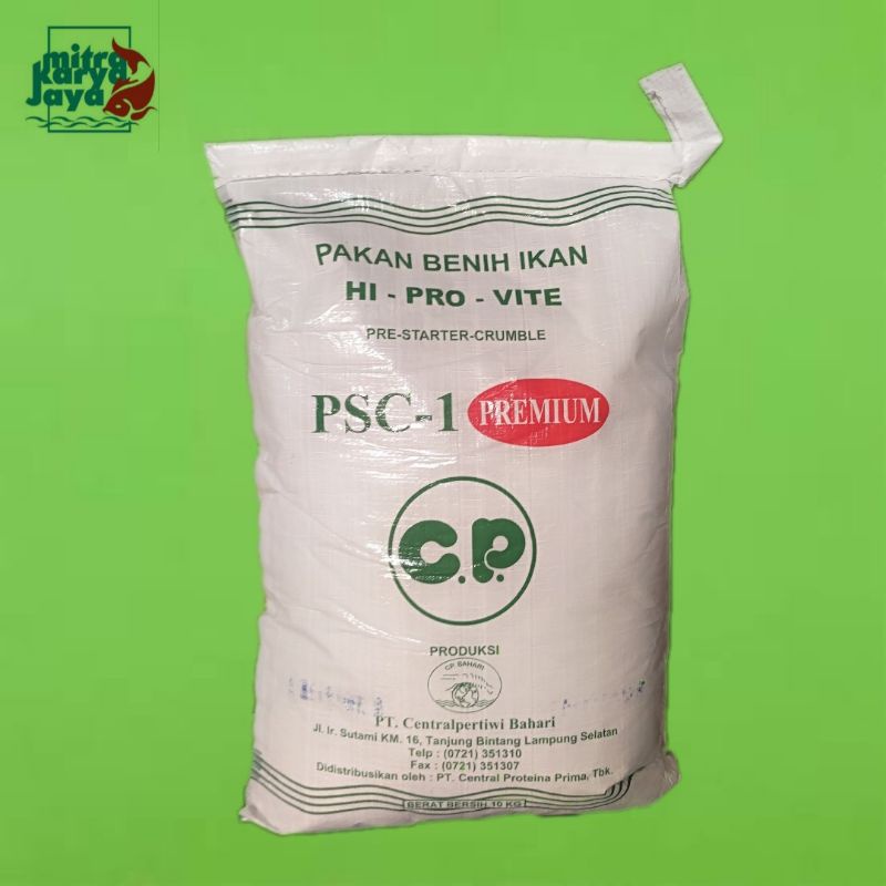 HI-PRO-VITE PSC-1 PREMIUM, PAKAN BENIH IKAN