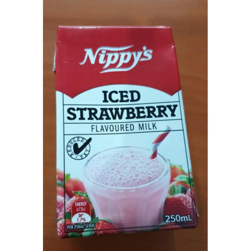 

NIPPY'S ICED STRAWBERRY FLAVOURED MILK 250 ML