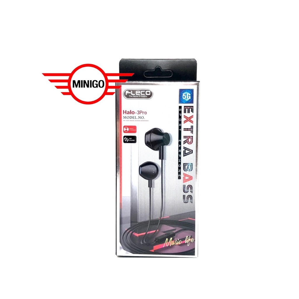 PROMO HANDSFREE/EARPHONE FLECO HALO 2PRO/3PRO/4PRO NEW FC PROMO