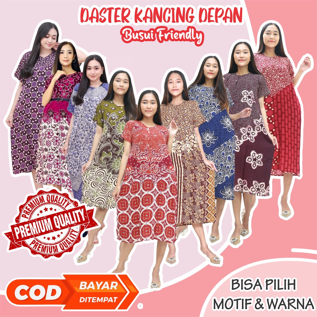 Daster Batik Murah Baju Tidur Batik Murah Adem Nyaman Daster Batik Pekalongan Daster Yukensi