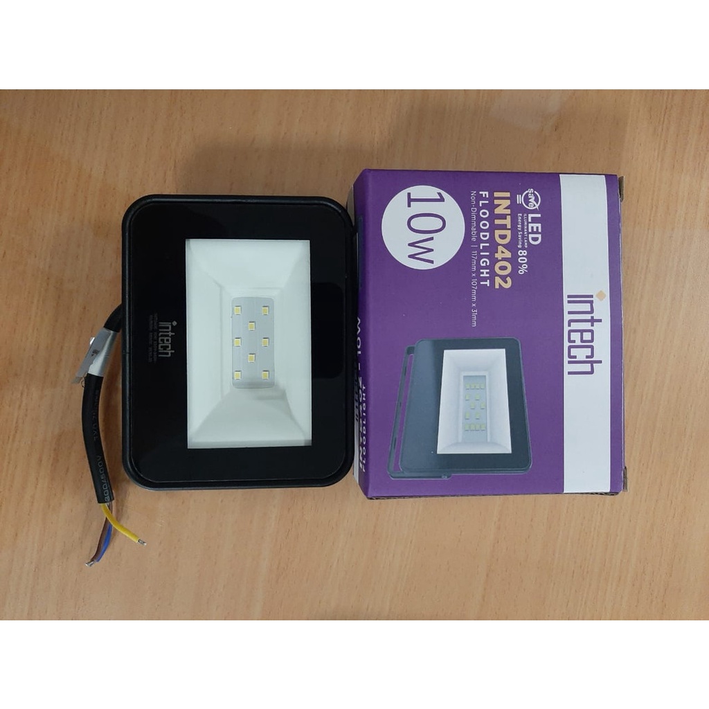 INTECH Lampu Sorot Floodlight - 10 Watt