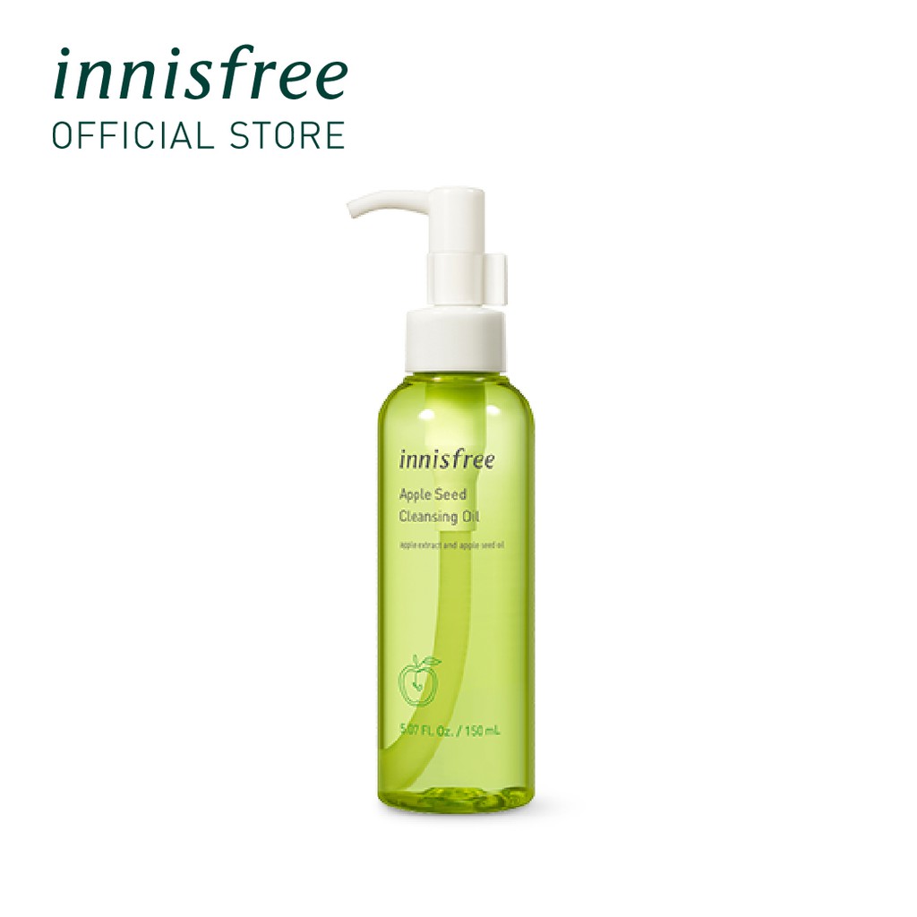 Innisfree Apple Seed Cleansing Oil 150ml - Cleansing Oil untuk Menghapus Makeup dan Kotoran