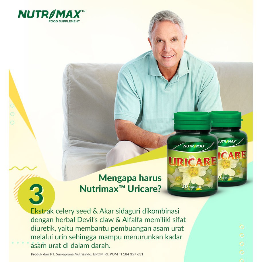 NUTRIMAX Uricare Suplemen Kesehatan