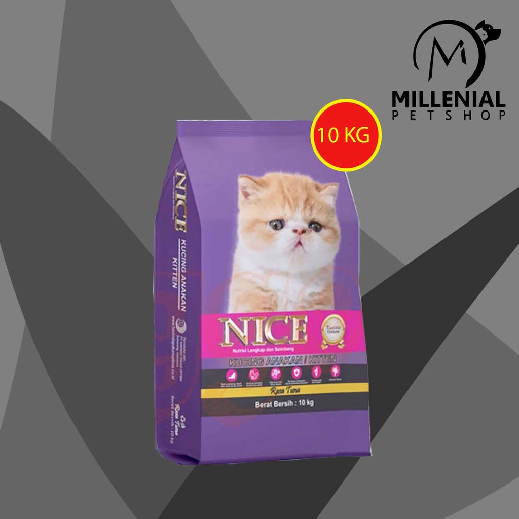 Nice Cat Kitten Makanan Anak Kucing Anakan Tuna 1 kg