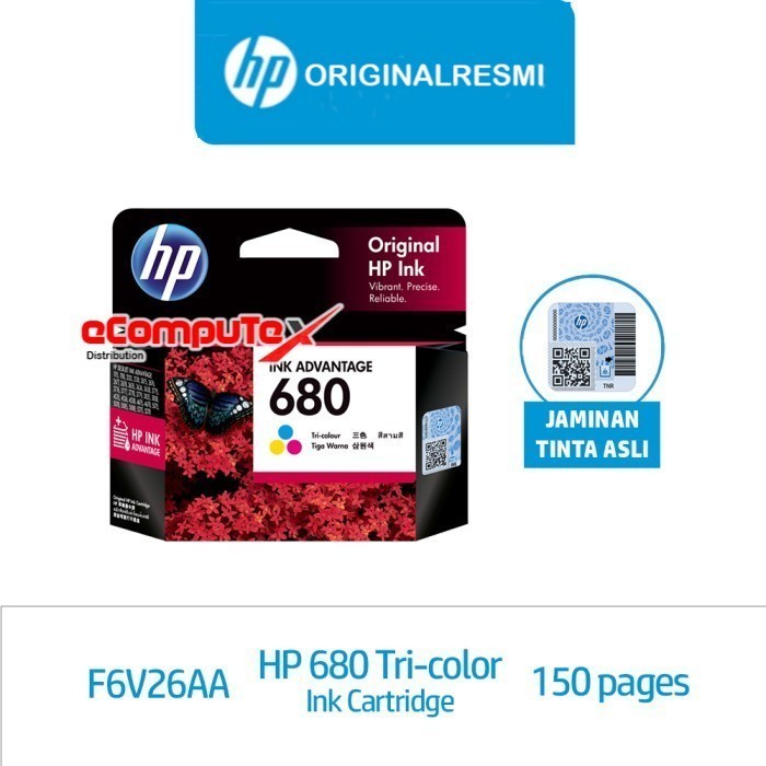 CARTRIDGE HP 680 COLOR (RESMI)