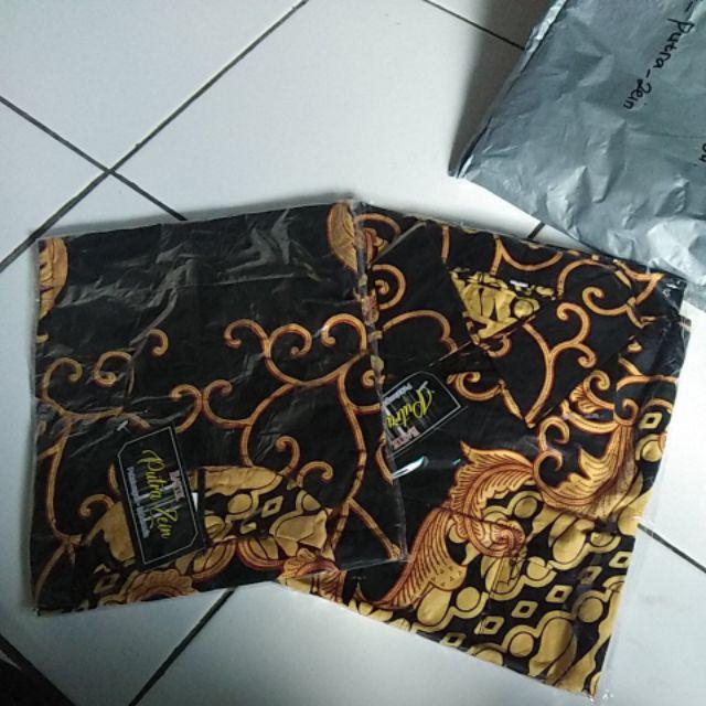 Tey-17 Batik Wanita Asj Sa Hrb026 Kenongo Kemeja Tosca Pendek