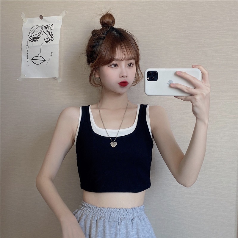 TELLY ➡️ 101 Pakaian Fashion Dalam Wanita Import Crop Top Korea Sexy Bra Wanita