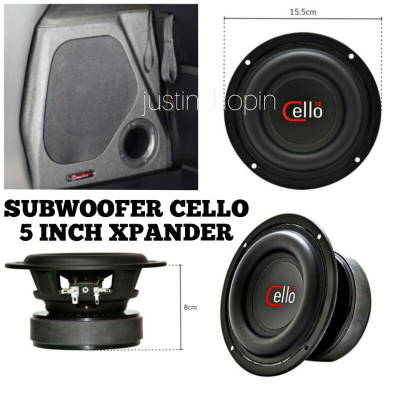 SUBWOOFER XPANDER WITH AMPLIFIER