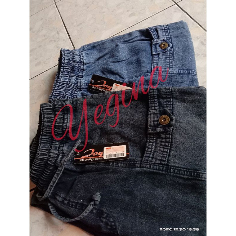 CELANA BAGGY(BB 50-110 kg)JEANS SNOW JUMBO XXXXL WANITA JAMINAN REALPIC BISA COD