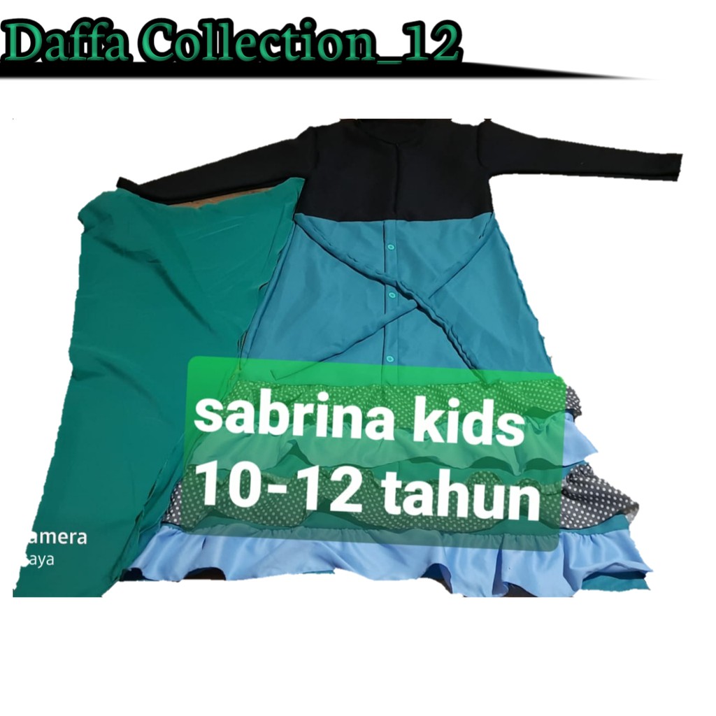 GAMIS ANAK SABRINA  UNTUK UMUR 10-12 tahun