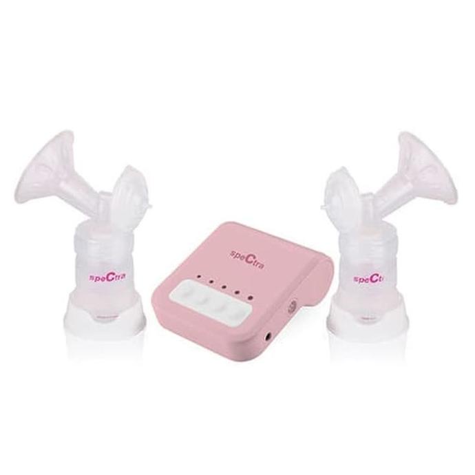 Original Spectra Electric Breast pump - Type Q PLUS (Double Pump) NEW - PINK