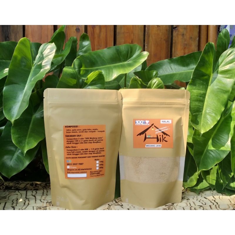 

HIK Wedang Jahe/Minuman Jahe Instan - 250 gram