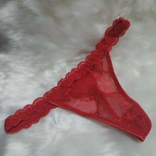 COD ✓ LINGERIE TRANSPARAN MOTIF BUNGA + HATI