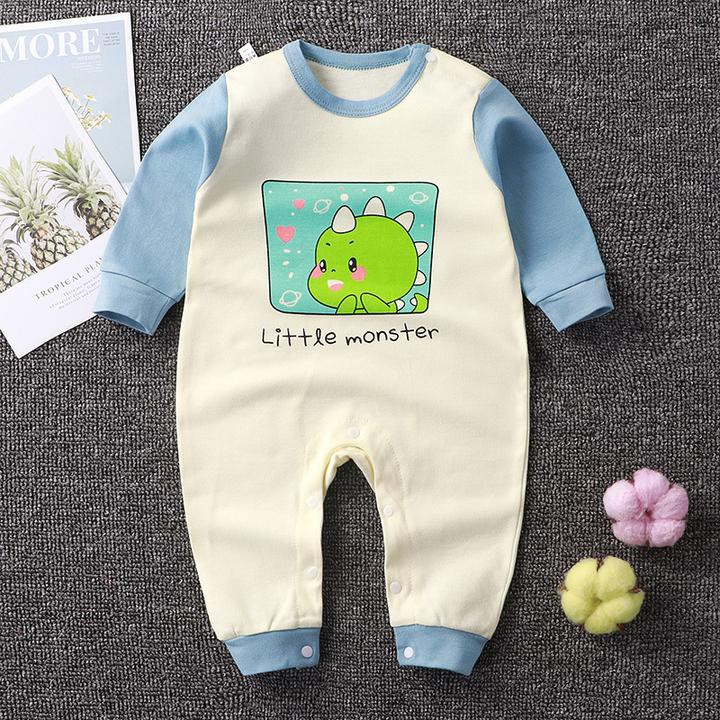 Jumper Bayi Newborn Unisex Import / Jumpsuit Anak Baru Lahir / Romper Baju Bayi import