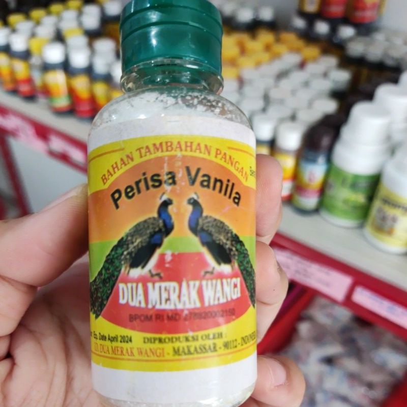 

dua merak wangi vanili 80 gr