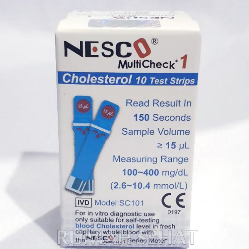 Strip Cholesterol NESCO Strip Kolestrol NESCO Strip Cholesterol Nesco Stik Kolestrol Nesco