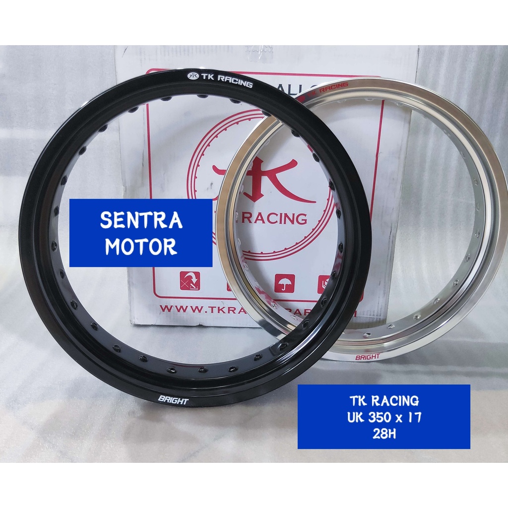 Velg TK Racing Ukuran 350 Ring 17 Lubang 28 - Velg Jari-jari TK Racing Ukuran 350 17 28H