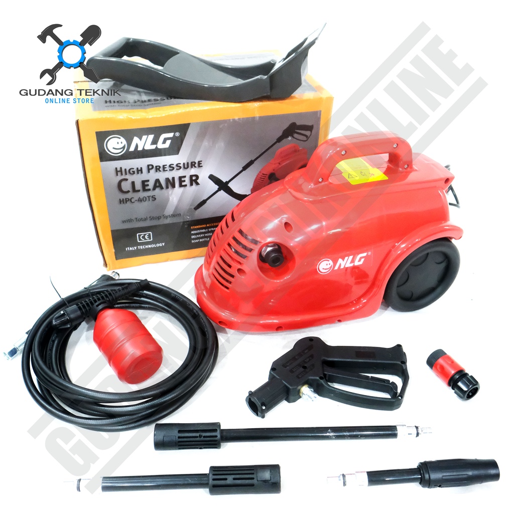 Jual Mesin Jet cleaner NLG HPC40TS / Alat Steam Mobil Motor AC HPC 40TS
