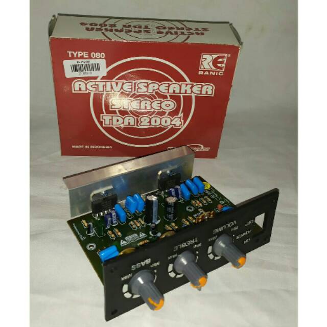 Kit Aktif Speaker TDA2004 stereo BTL