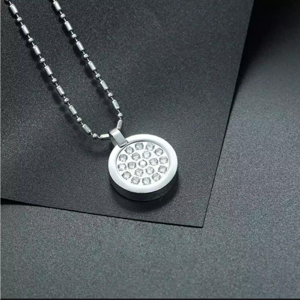 [Bayar di Tempat] Kalung Kesehatan Pria Wanita Pendant Gratis Box dan Sertifikat/Kalung Quantum Kesehatan | Pendant Health Garansi Asli Model Terbaru