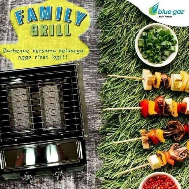 Family Grill Alat Panggang Bakar Barbeque dari Blue Gaz Garansi 2 Tahun