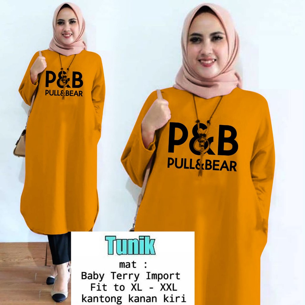 TUNIK PULL BEAR / TUNIK MAMACHI / TUNIK POLOS/ TUNIK CEWEK / TUNIK PANJANG / TUNIK KEKINIAN / TUNIK