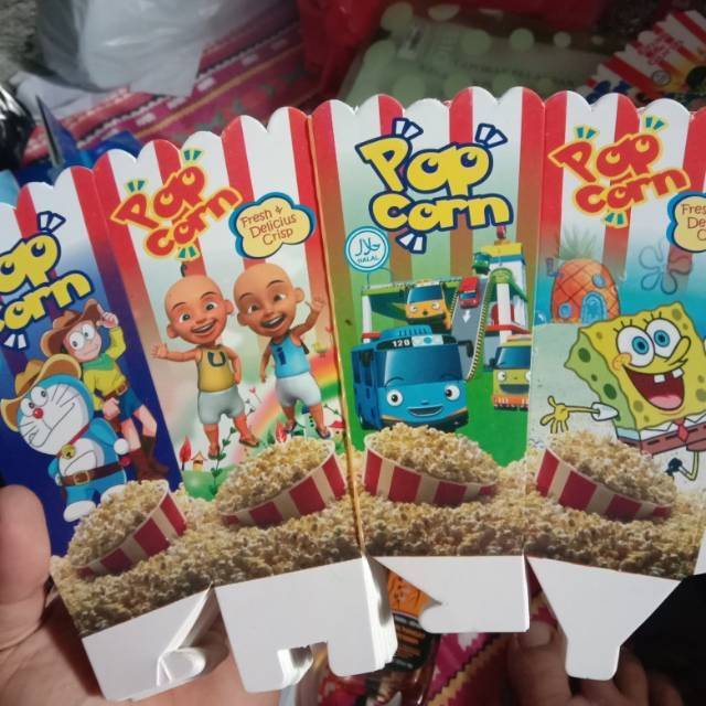 

(COD) Kertas Bungkus Popcorn Tiga Warna Terlaris Termurah berkualitas
