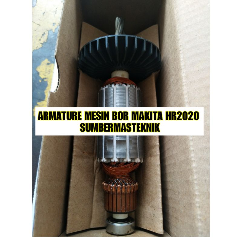 ARMATURE ANGKER BOR MAKITA HR2020 ARMATURE HAMMER DRILL MAKITA HR 2020