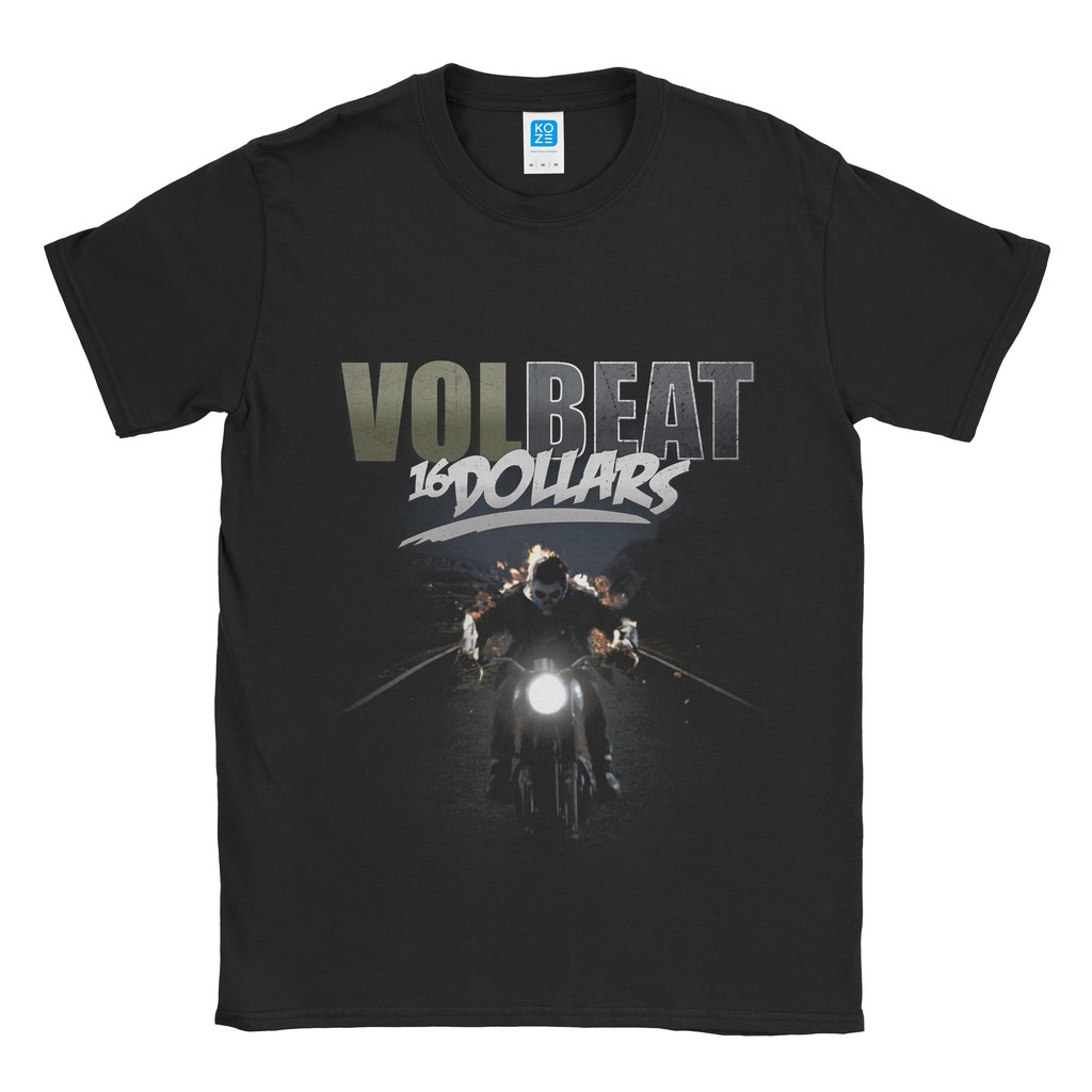 Baju Kaos Band Volbeat Rider
