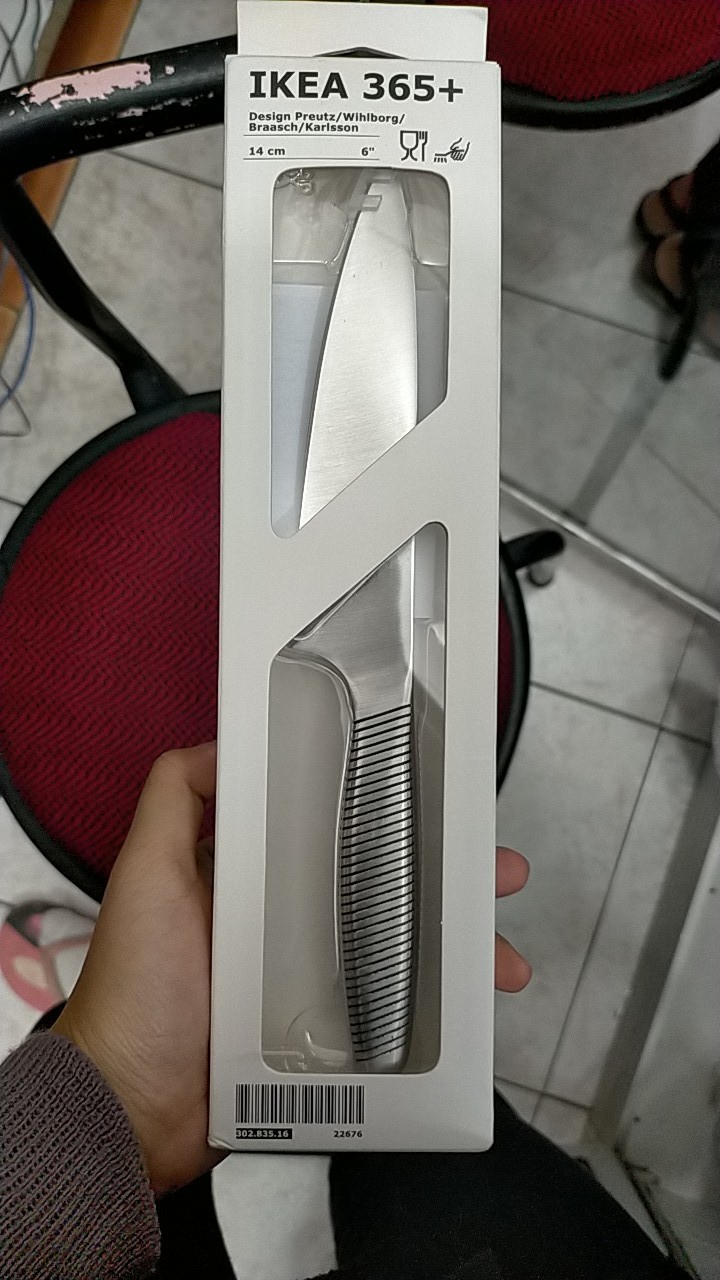 Pisau Dapur Masak Serbaguna Ikea365 Stainless Steel Utility Knife 14cm