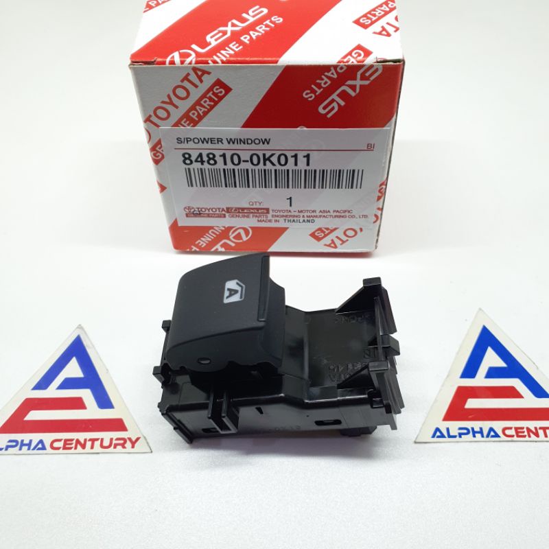 ANAK SWITCH SWIT POWER WINDOW INNOVA REBORN FORTUNER VRZ HILUX ASLI BARU GARANSI