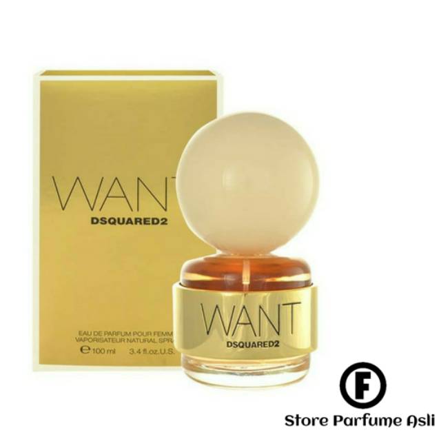 Parfum Original Want Dsquared2 Parfum Wanita Edp 100ml