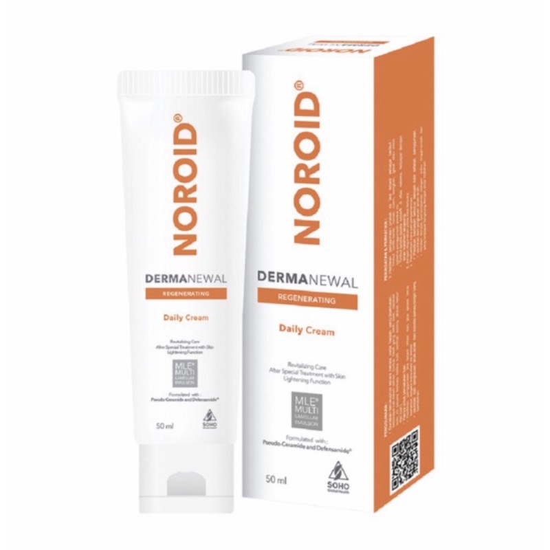 Noroid dermanewal regenerating cream 50 ml ( menjaga kulit tetap lembab )