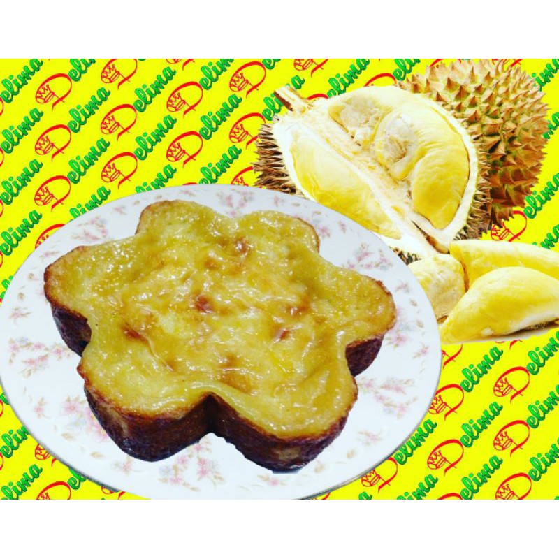 

Bingke Durian / Bingka Durian / Kue Durian