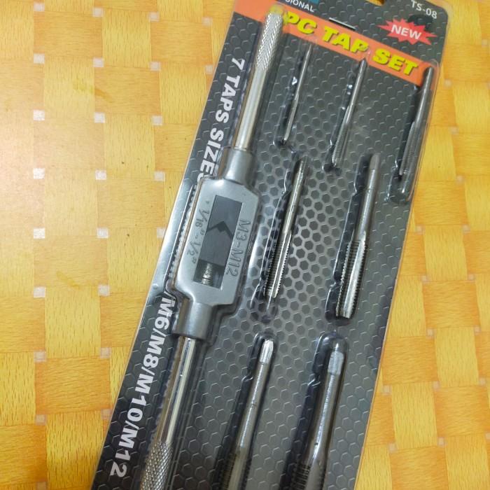 Tap And Dies Set / Tap Senai / Hand Tap Dan Senai / Tap Senai Baut
