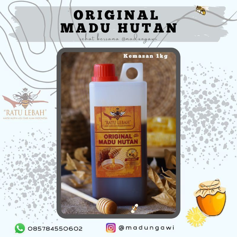 

Original Madu Hutan 1kg