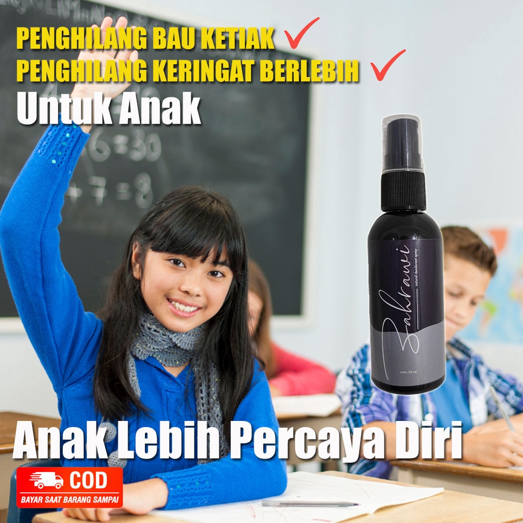 Deodoran Untuk Anak Kecil Dan Remaja Alami 100 Ml