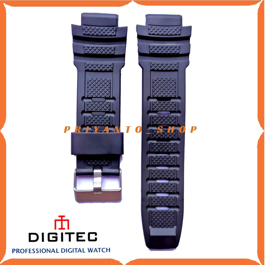 Strap Tali jam Digitec 3033 Digitec DG-3033T Rubber Digitec Dg-3033