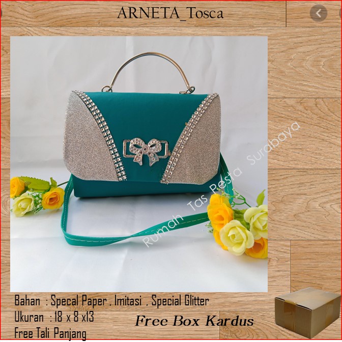 Tas Kondangan,Tas Gliter,Tas Cantik,ARNETA_Tosca