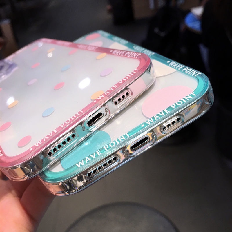 Soft Case Transparan Motif Cdbd Untuk Iphone X Xs Max Xr 7 8 Plus 12 13 11 Pro Max