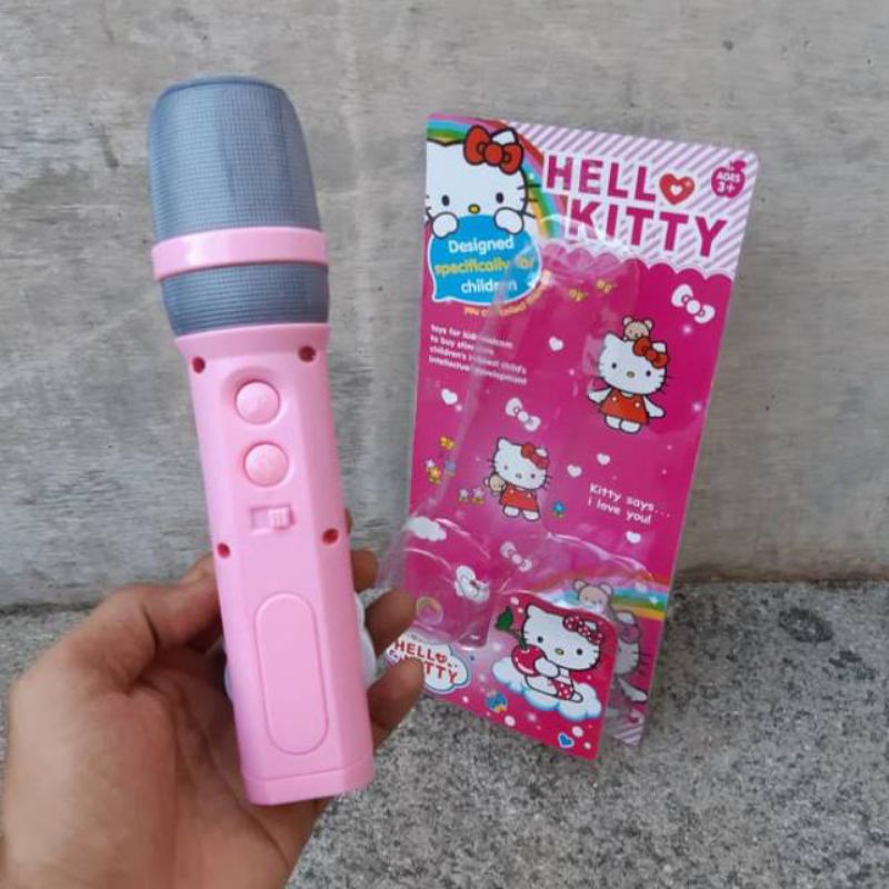 MAINAN MIKROFON HELLO KITTY