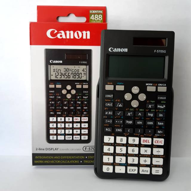 

Kalkulator Canon F-570SG / Kalkulator Ilmiah
