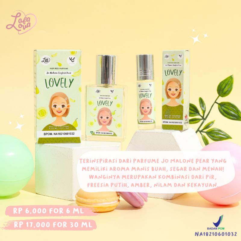 FREE GIFT | Parfum LAFALOVA X VICHIRA Inspired Parfume Spray Roll On Parfum Geamoore Beybys Baccarat