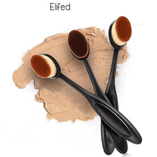 Brush Makeup Bentuk Sikat Gigi Oval Untuk Blush On / Bedak / Foundation