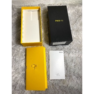 Jual DUS BOX KOTAK XIAOMI POCO F3 COPOTAN ORIGINAL BAWAAN UNIT | Shopee