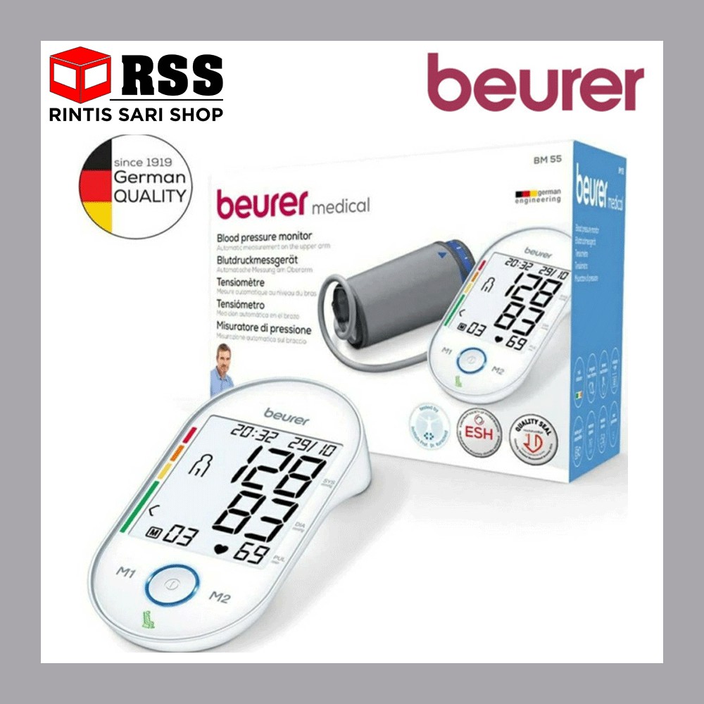 BEURER BM 55 Blood Pressure Monitor // Alat Tensi Darah - TENSIMETER