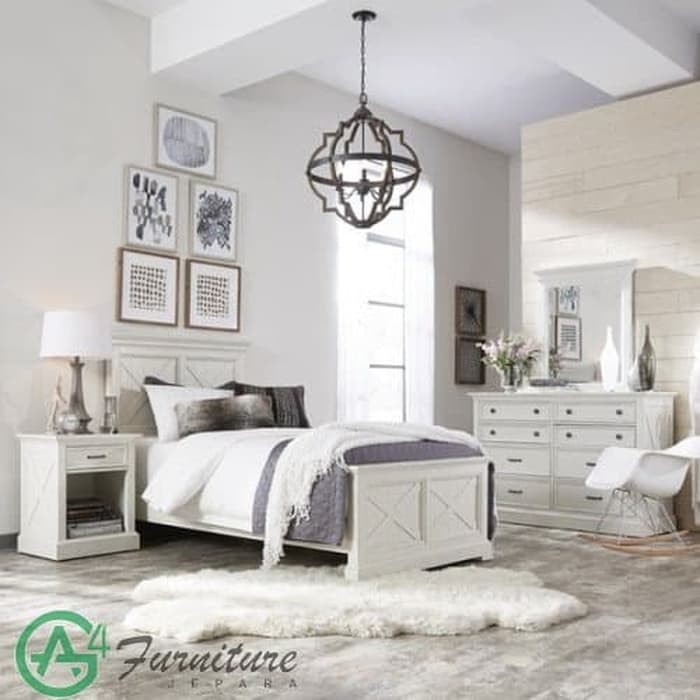 Kamar Set Anak Perempuan Minimalis Duco Putih