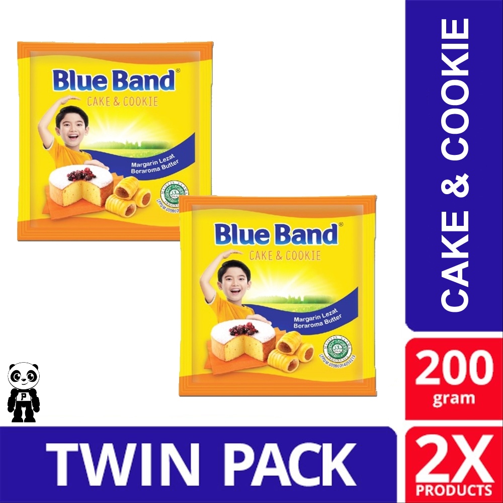 

Blue Band Cake And Cookie 200g X 2Pcs Mentega Blueband