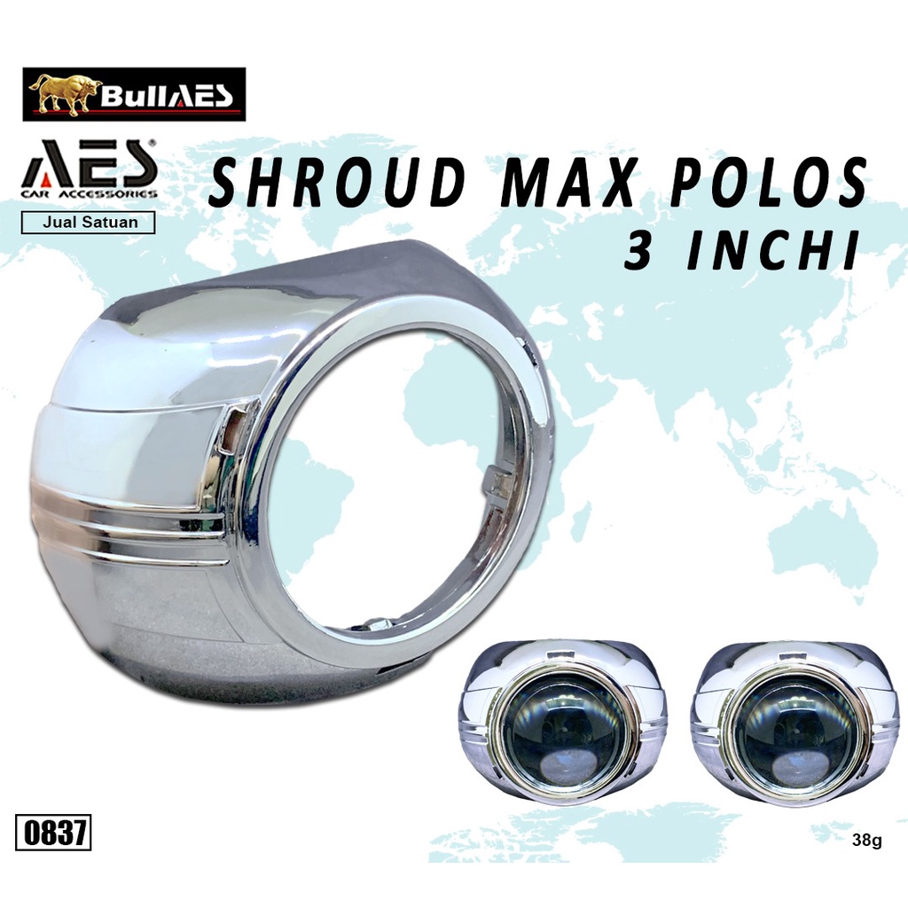 Shroud MAX 3 INCHI AES I Shroud Projector AES SKU-0837